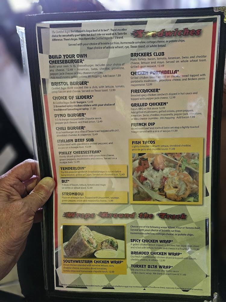 Brickers Pub Menu image 1