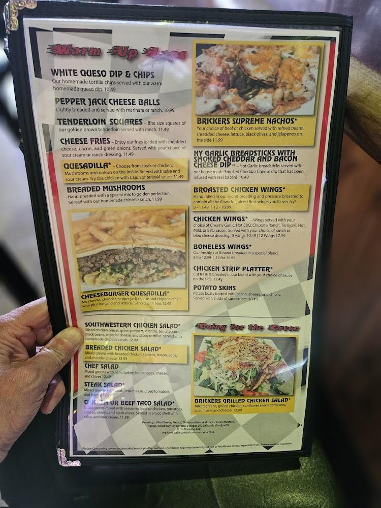 Brickers Pub Menu image 2