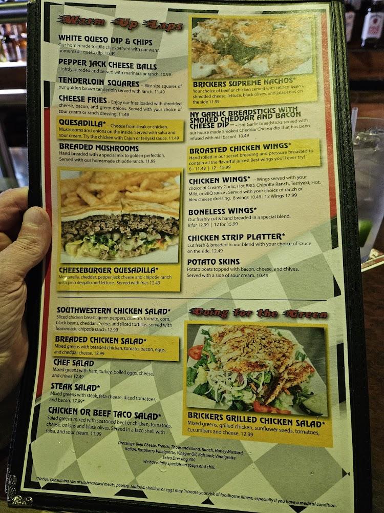 Brickers Pub Menu image 4